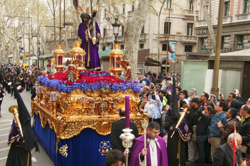 Catalonia Farmers Hold Special Mass Procession for Rain