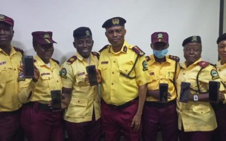 LASTMA Equips Personnel With 500 More Body Cameras