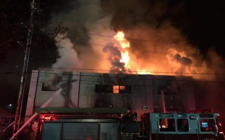 Fire Guts Shops In Alaba International Market, Destroys multi-million Goods