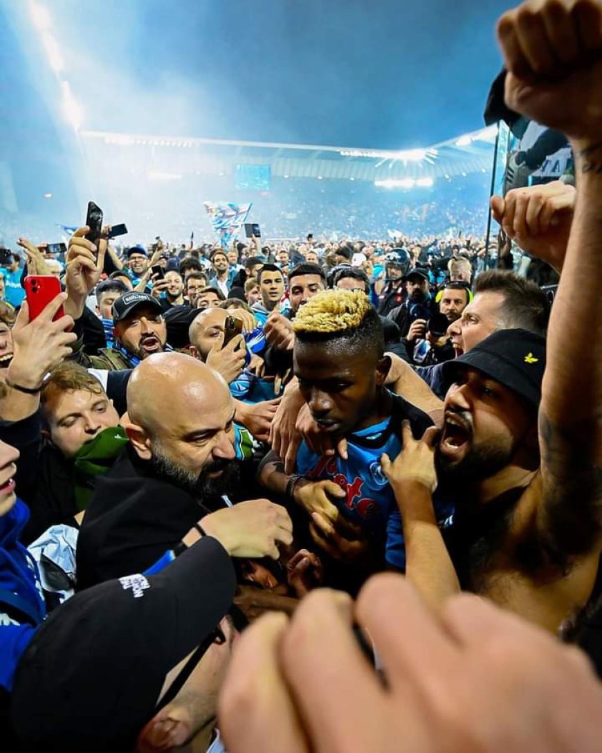 Thirty-three years later: Osimhen Wins Scudetto For Napoli