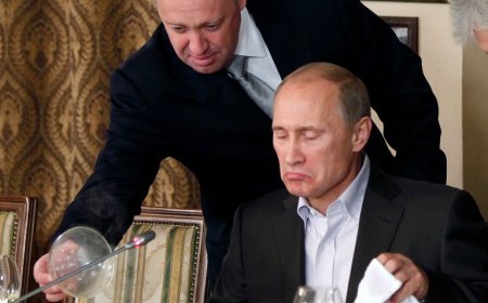 Between Vladimir Putin And Yevgeny Prigozhin