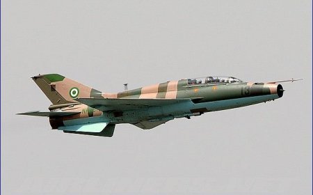 Nigerian Airforce Plane Crashes In Makurdi