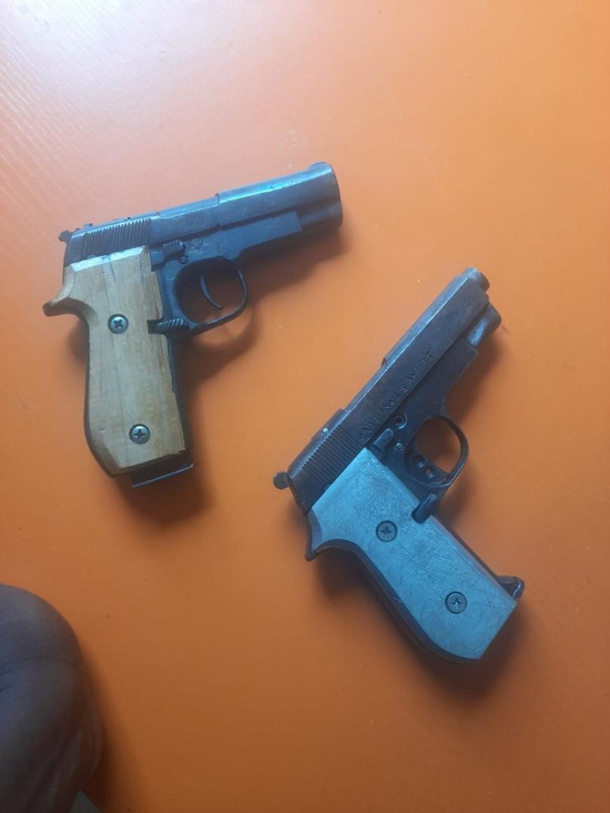 Anambra Police Intercept 2 Armed Hoodlums