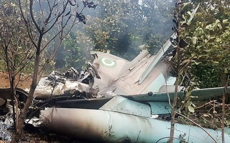 Nigerian Airforce Chopper Crashes In Niger