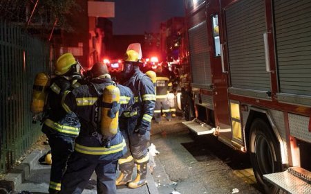 Johannesburg Midnight Blaze Guts Building, Kills 73