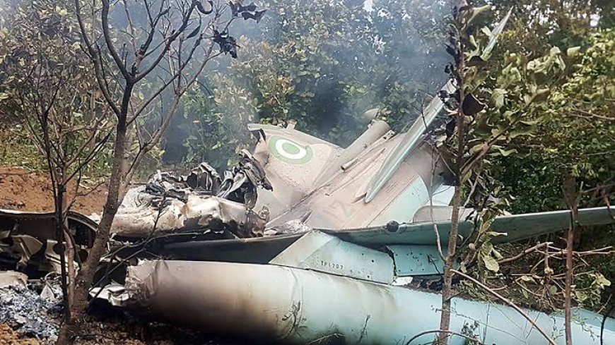 Nigerian Airforce Chopper Crashes In Niger