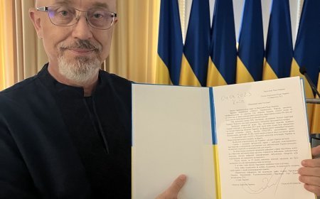 Ukraine's Defence Minister, Reznikov, Resigns