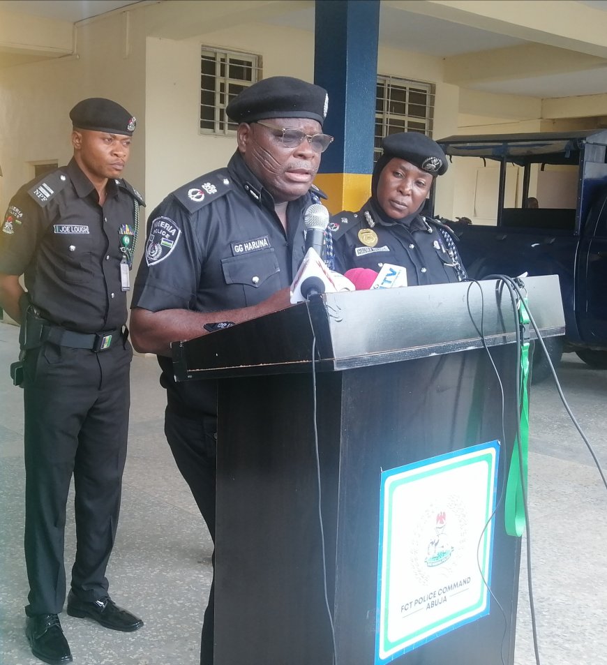 Pennis-Snatching Allegations, A Hoarse-FCT Police Boss