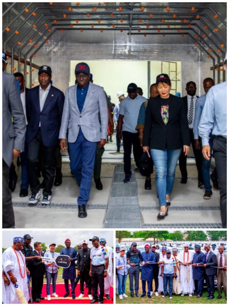 Sanwo-Olu Commissions GAC Motor Assembly Plant, Lagos Ride