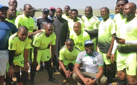 Capital Sportiff Sports Club Hosts Exciting Four-Team Football Tournament to Conclude Year-End President's Cup