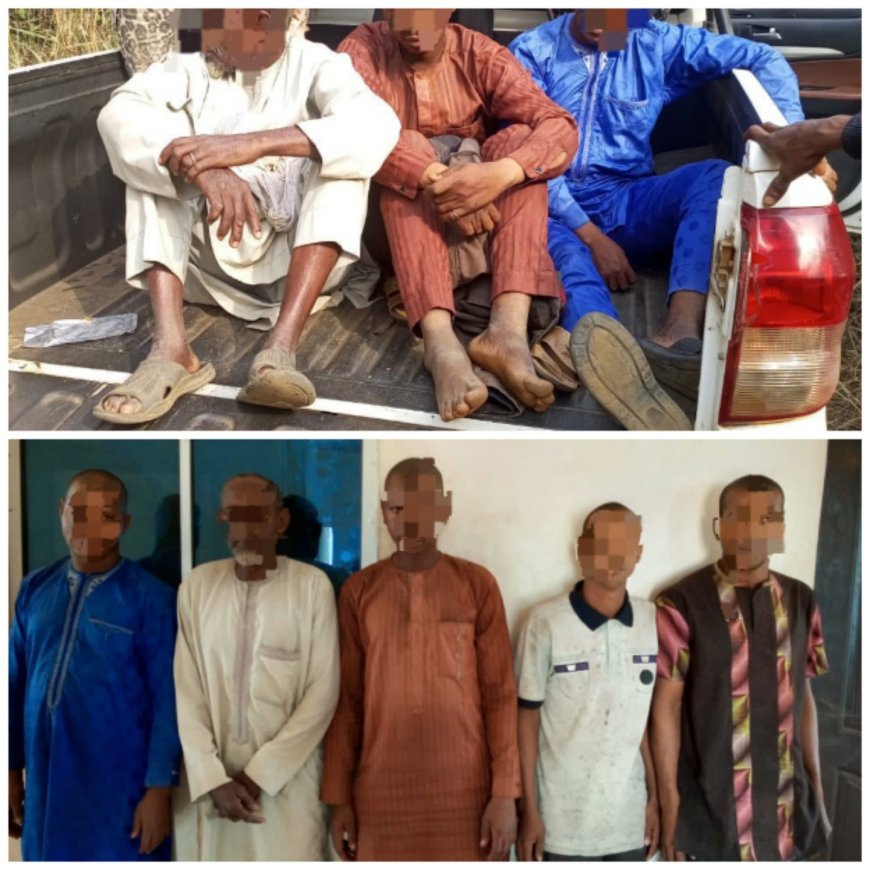 Heightened Ekiti Insecurity: State Police Arrests Five Kidnap Suspects