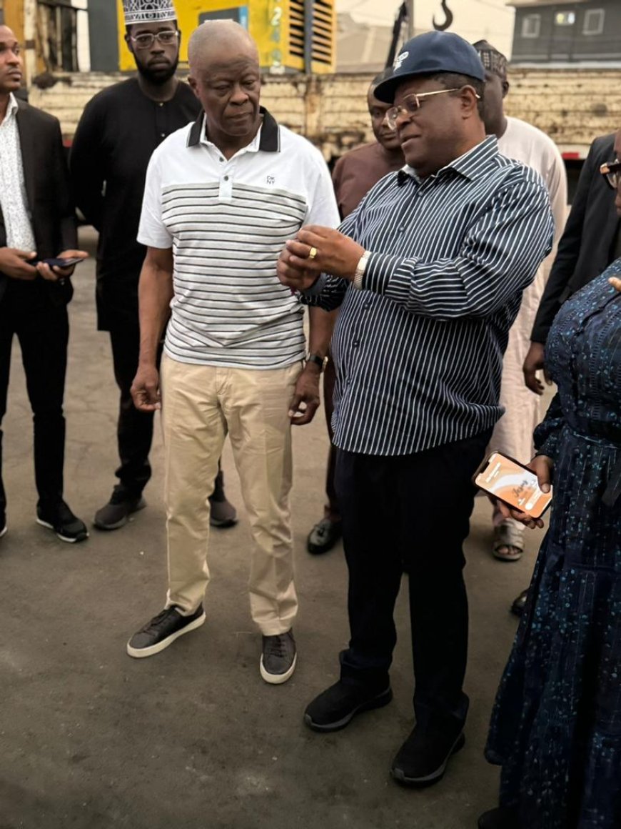 WORKS, FINANCE MINISTERS UNDERTAKE INSPECTION OF ONGOING REHABILITATION OF THIRD MAINLAND BRIDGE