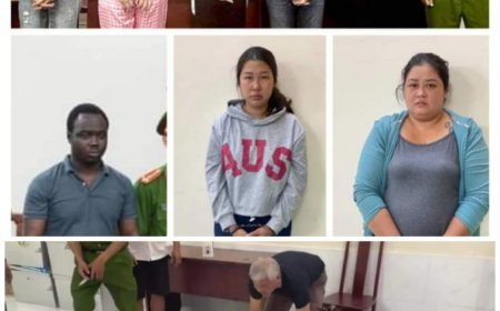 Alleged Money Laundering: Nigerian, Vietnamese wife, Nabbed in Vietnam