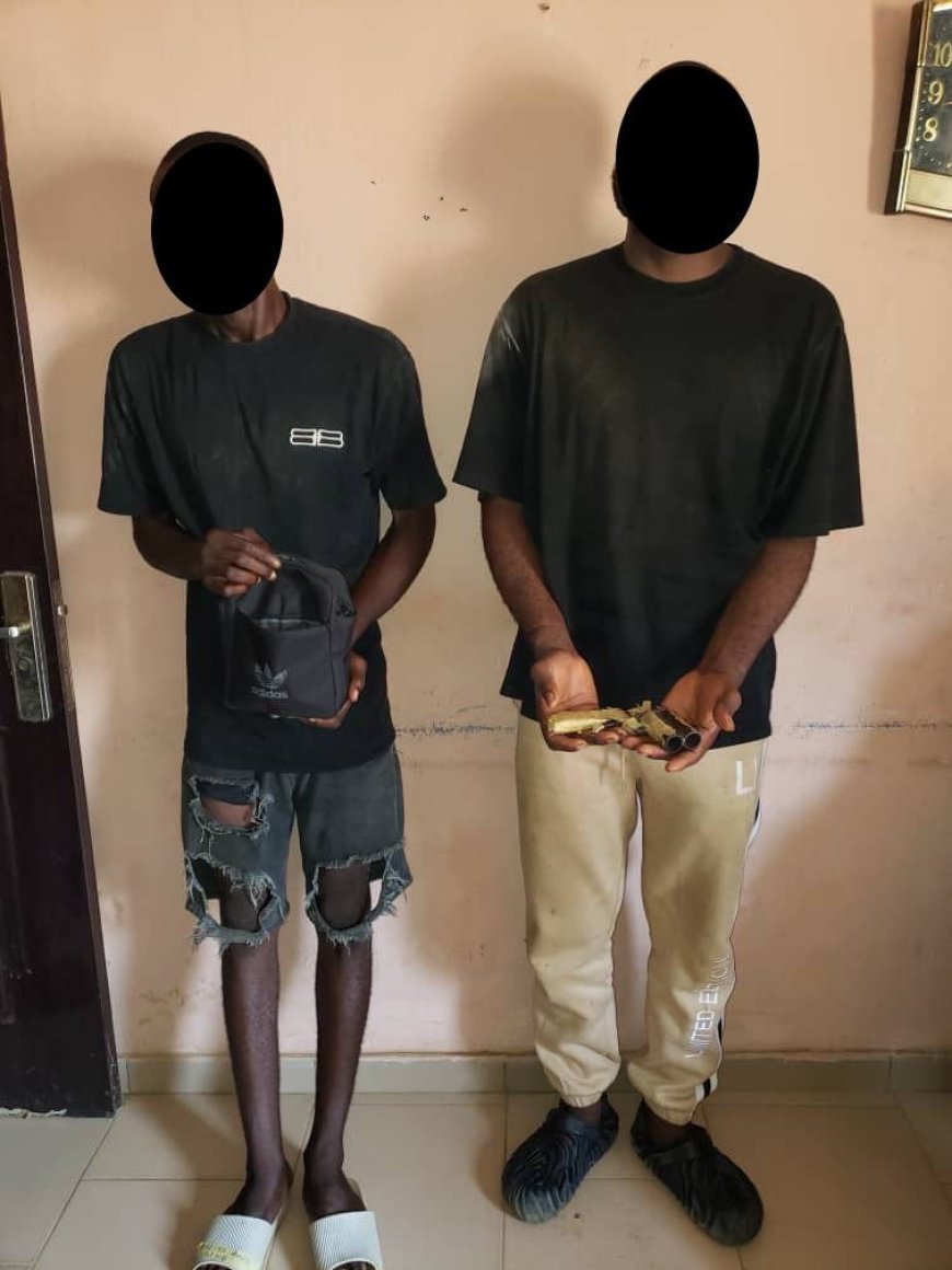 Anambra Police Intercepts Two Armed Suspects