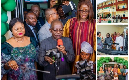 Otti Inaugurates 100-Bed Multipurpose OSSAP-SDGs’ Hospital in Abia
