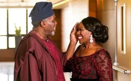 ’82 just like that’ – Joke Silva celebrates husband, Olu Jacobs on his birthday
