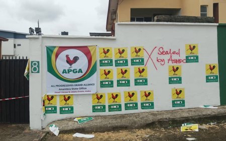Political War Looms, as Soludo Seals APGA Office