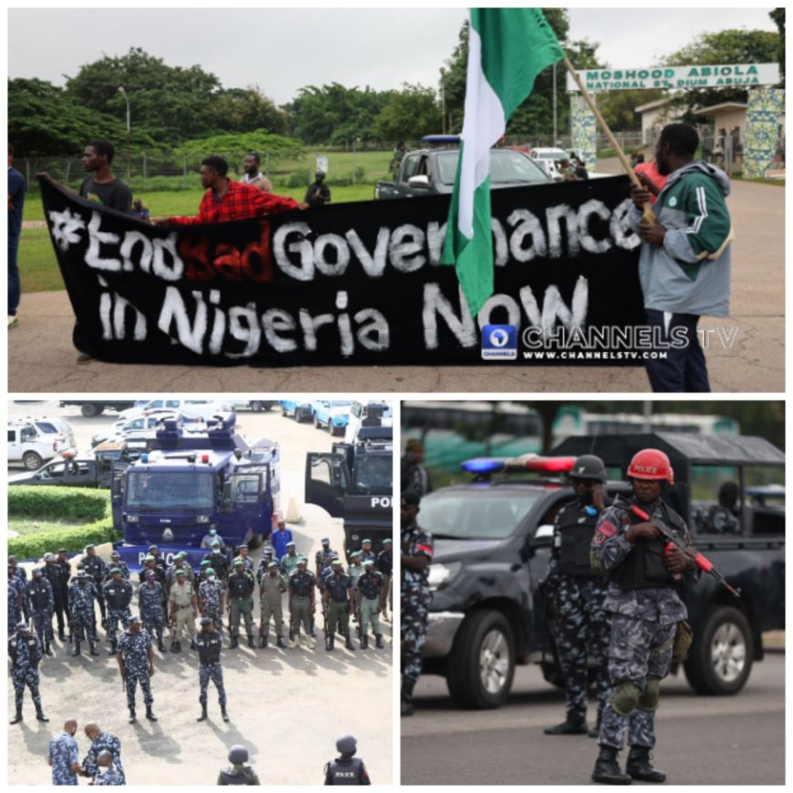 Protest Turns Awry in Asokoro, FCT, 6 killed in Niger as Kano, Yobe Slam 24 hour Curfew on States