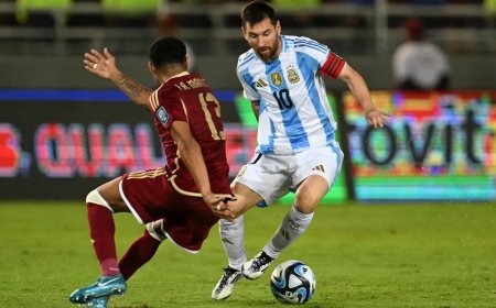 Argentina held to 1-1 draw by Venezuela on Messi’s return