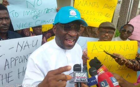 ASUU Protest as Unizik Appoints New VC