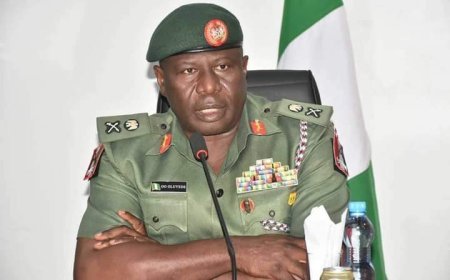 Major General Olufemi Oluyede Takes Over as Acting CoAS
