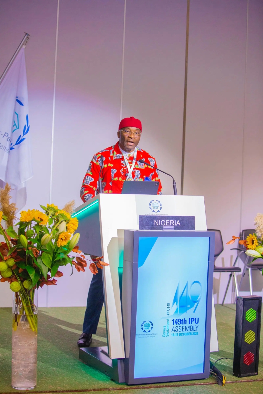 IPU: Nigeria seeking responsible use of AI to safeguard democracy – Kalu