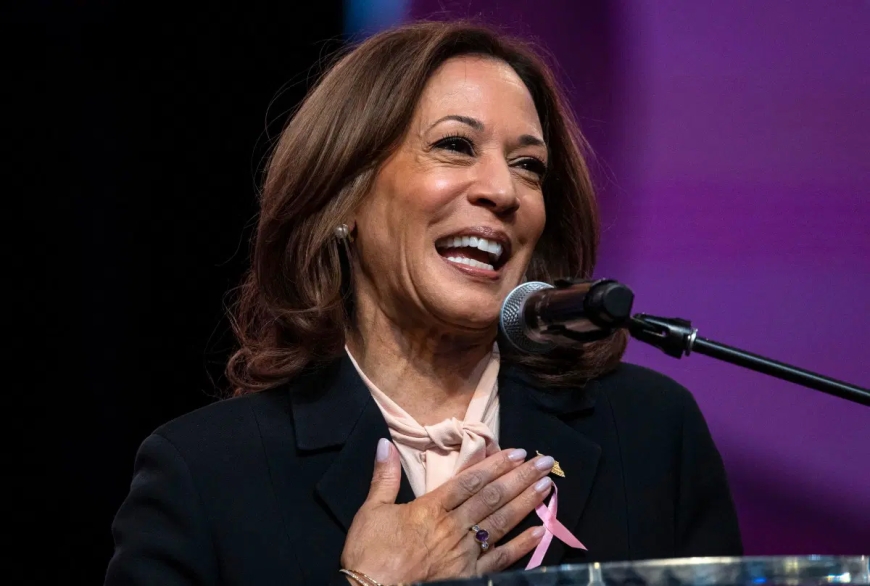 Harris says US ready for woman president
