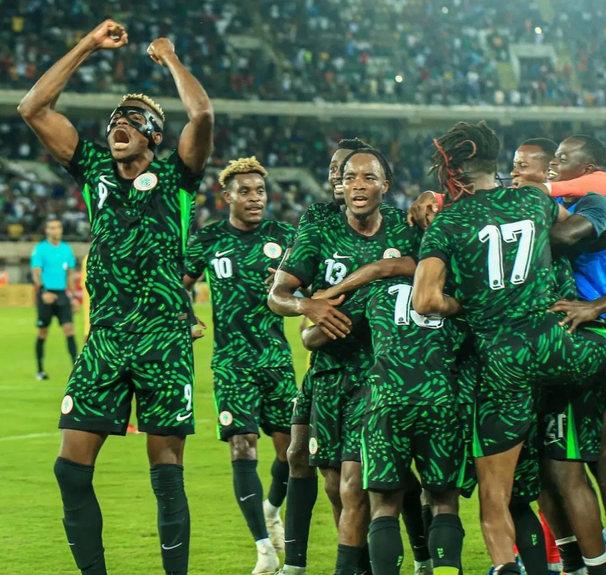 Super Eagles move three places up, now 36th in FIFA ranking