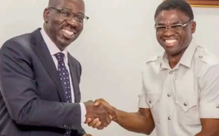 Edo: I’ll hand over, whether Obaseki is there or not – Shuaibu