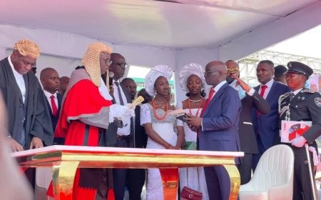 Monday Okpebholo takes over as Edo State Governor