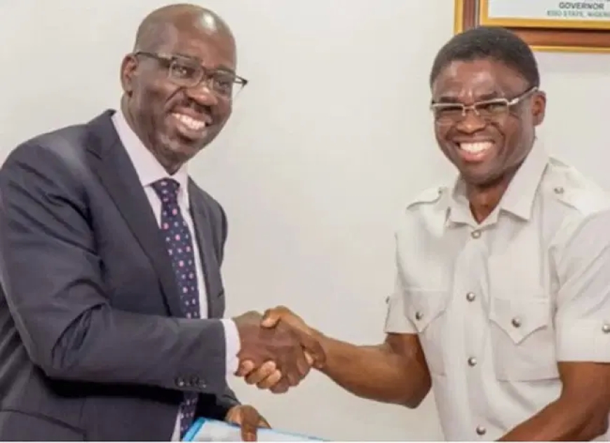 Edo: I’ll hand over, whether Obaseki is there or not – Shuaibu