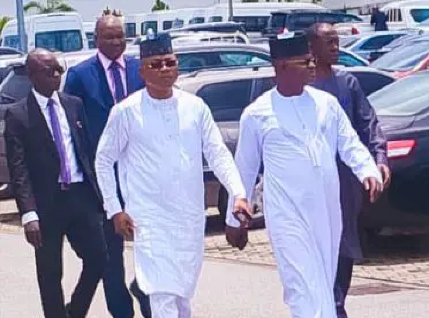 Again, Yahaya Bello presents self to EFCC