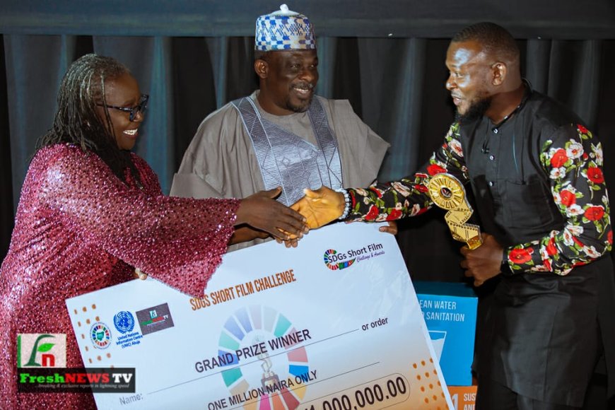 The Man Eze, Winner, 2024 SDGs Shortfilm Challenge