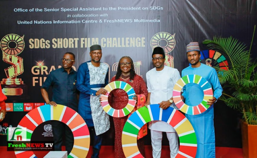 Daniel Izu Wins 2nd SDGs Short Film Challenge