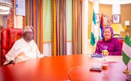 UN Deputy Secretary-General Concludes 2-day Cfficial Visit to Nigeria, Mobilizes Support for Regional Stability, Climate Action, Others.