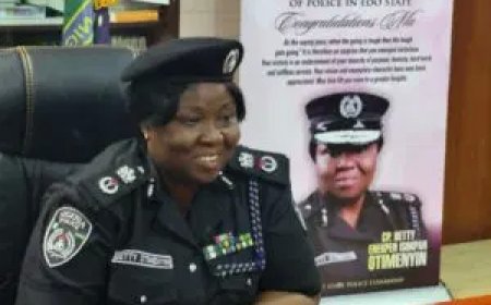 Betty Otimenyin assumes duty as first female police commissioner in Edo