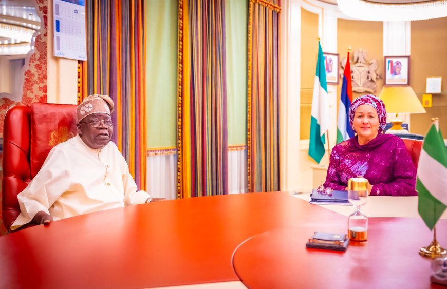 UN Deputy Secretary-General Concludes 2-day Cfficial Visit to Nigeria, Mobilizes Support for Regional Stability, Climate Action, Others.