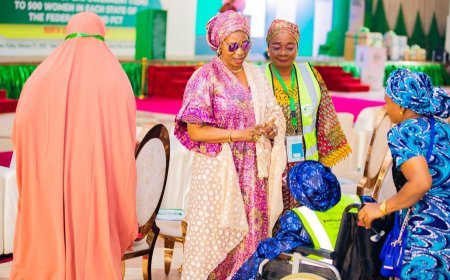 First Lady Flags Off Women Empowerment Programme for North Central Zone