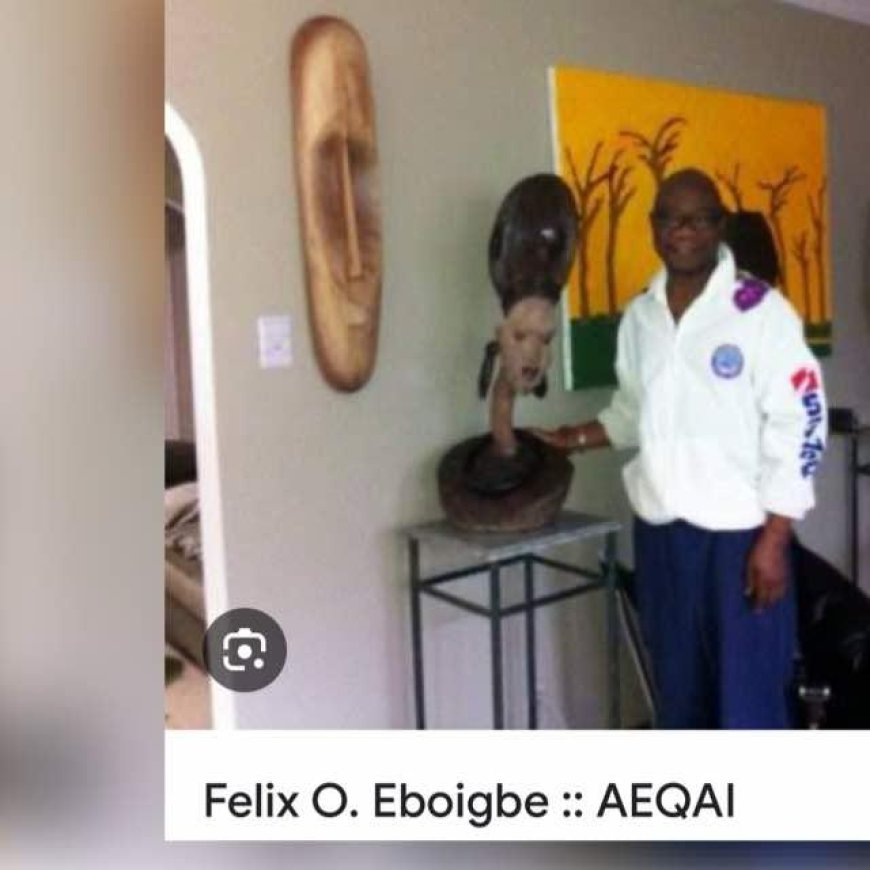 Sculptor Extra Ordinaire: Felix Eboigbe Goes Home