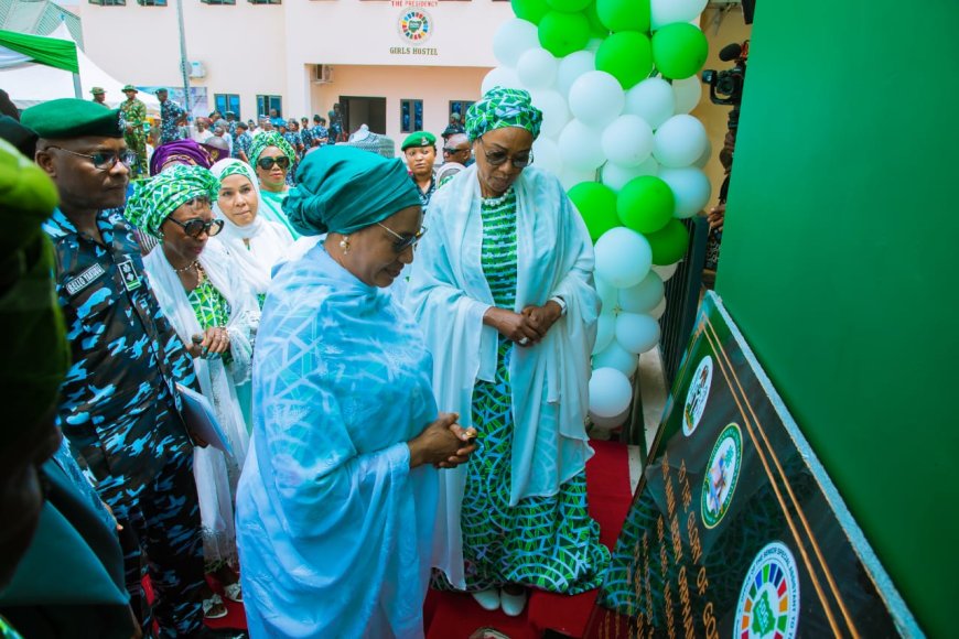 First Lady Inaugurates 236-Bed facility delivered by OSSAP-SDGs In Nasarawa Orphanage Home