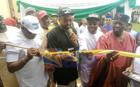 Soloudo Commissions Awka Health Center