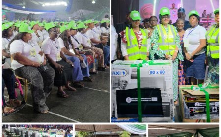 Jubilation as 500 Rivers Women Receive SDGs/RHI Empowerment Items in Port Harcourt