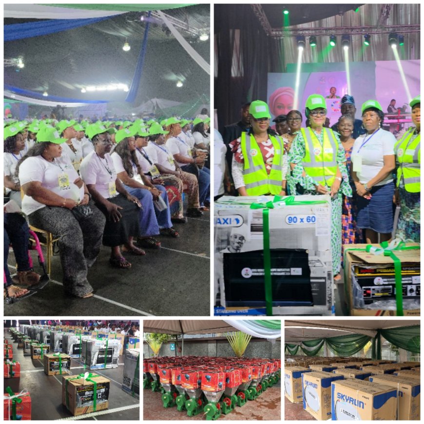 Jubilation as 500 Rivers Women Receive SDGs/RHI Empowerment Items in Port Harcourt