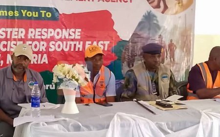 NEMA Simulates Flood Disaster Exercises in Anambra