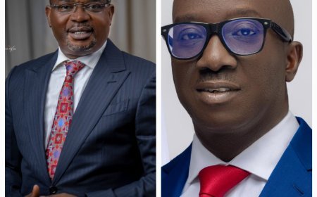 Eboigbe felicitates With Sen Okpebholo on First Anniversary