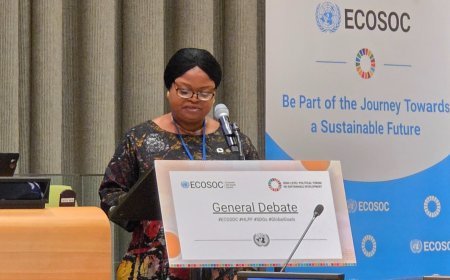 Nigeria Reaffirms Commitment to SDGs as Princess Orelope-Adefulire Presents National Statement at UN High Level Political Forum Ministerial Segment
