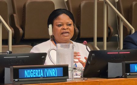 Nigeria Presents Third Voluntary National Review on SDGs at UN High-Level Political Forum