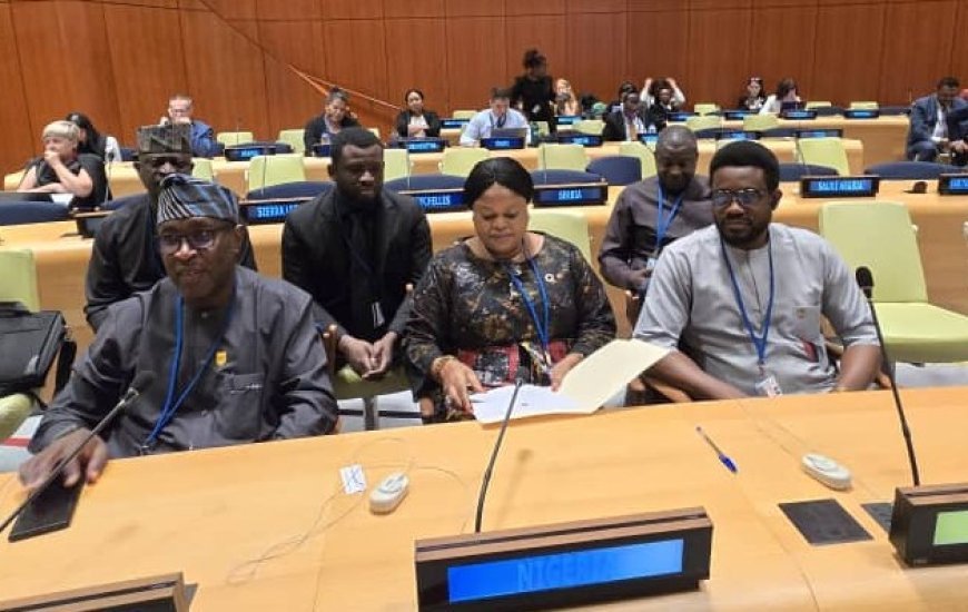 Nigeria Reaffirms Commitment to SDGs as Princess Orelope-Adefulire Presents National Statement at UN High Level Political Forum Ministerial Segment