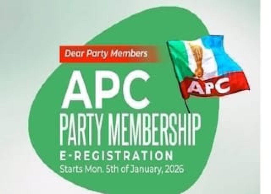 2027: Anambra APC e-registration Kicks Off