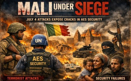 Mali Under Siege: July 4 Attacks Expose Cracks in AES Security